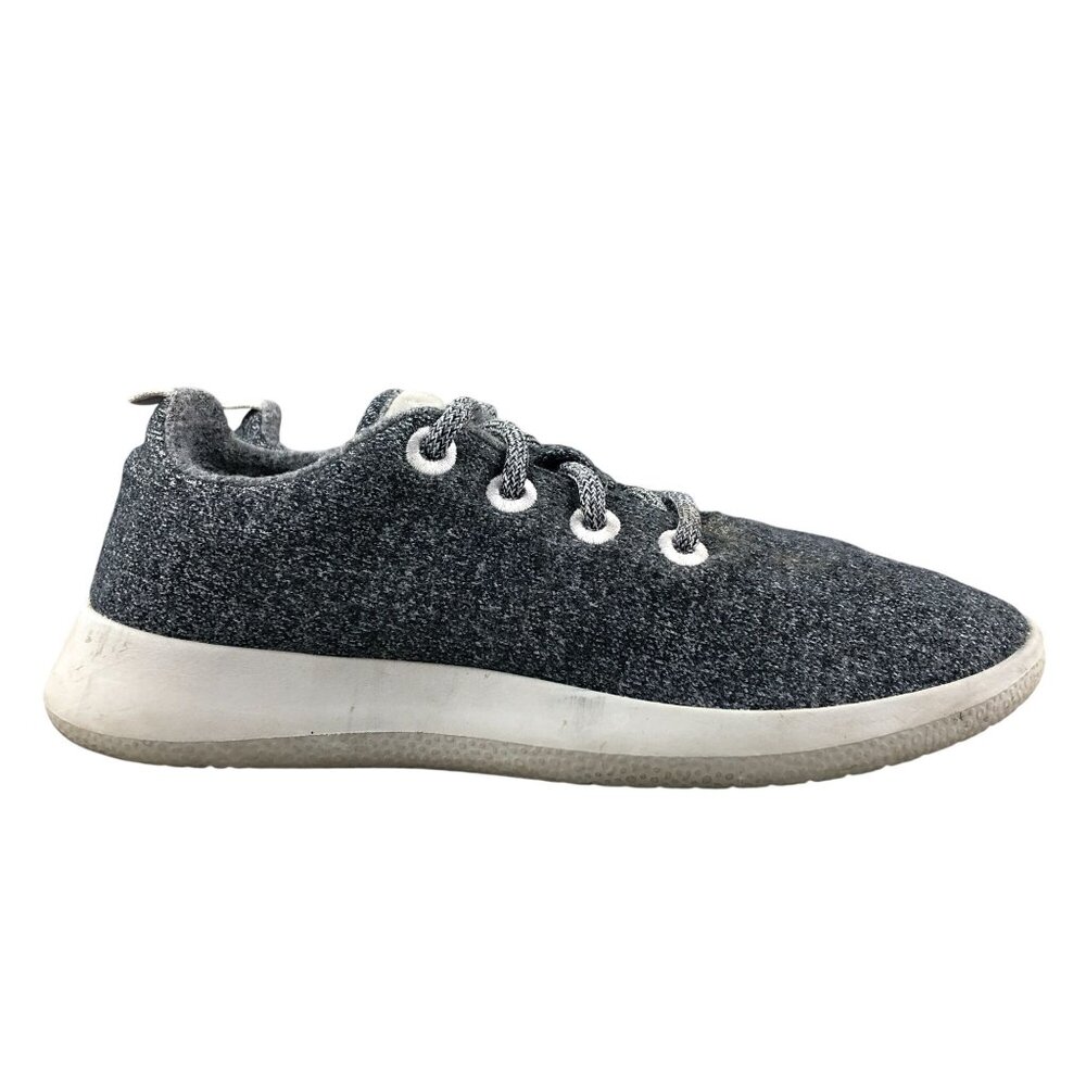 Allbirds Women's Size 8 Wool Runner Grey Superfine NZ Merino Wool Sneakers Shoes